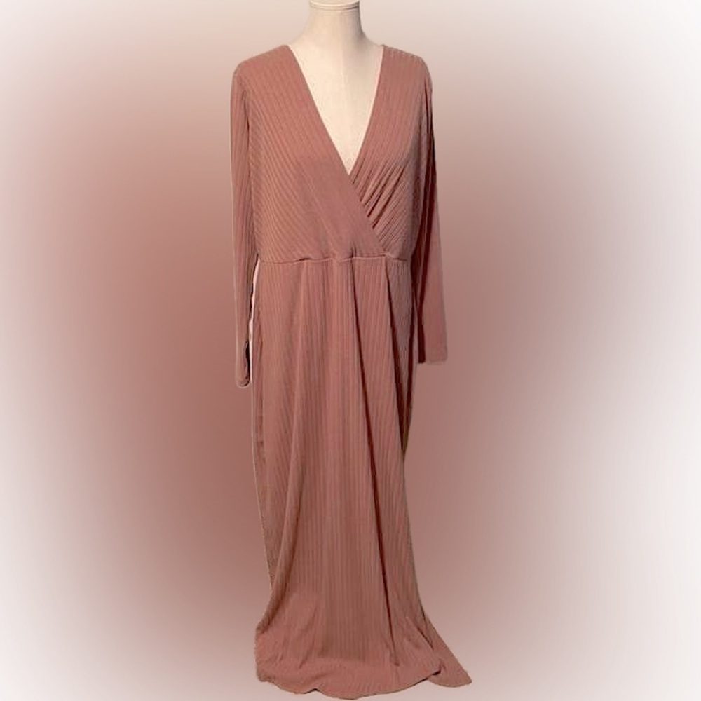 NWT EXPRESS Long Sleeve M Ribbed Dress